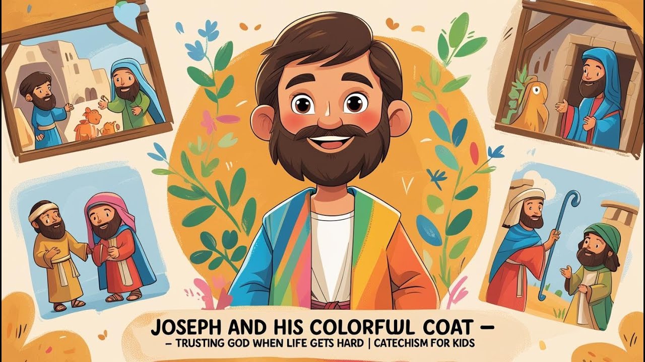 Joseph and His Colorful Coat — Trusting God When Life Gets Hard | Catechism for Kids