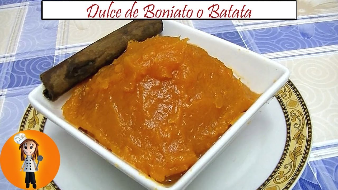 Dulce de Boniato o Batata | Receta de Cocina en Familia