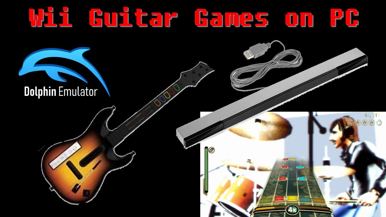 Играю в Guitar Hero и Rock Band Emulation на ПК