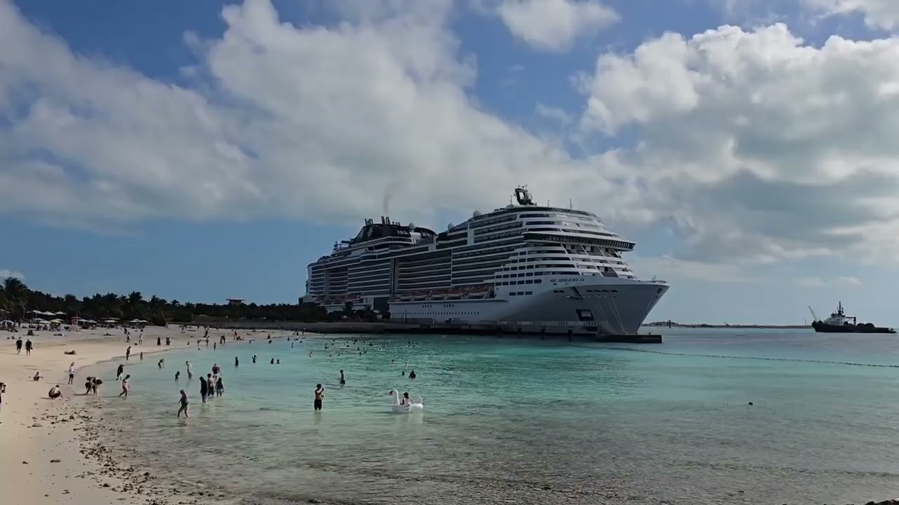 Ocean cay bahamas MSC private island
