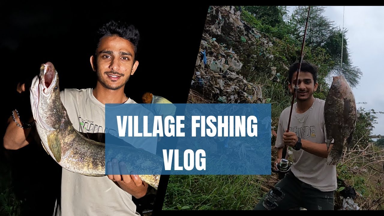 Village Fishing Vlog 🐟🦈  || Rehman Malik & Muskan Malik ||