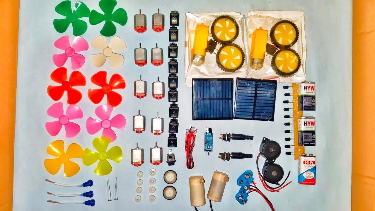 Today I am going to buy the cheapest electronic components from the market. #science #dcmotor #diy 