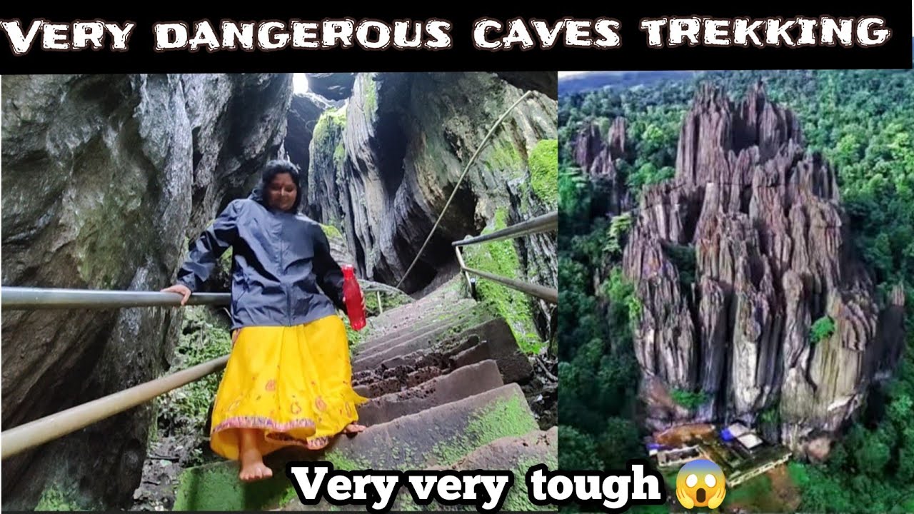 Very very dangerous 😱 trekking at yana caves | All india trip