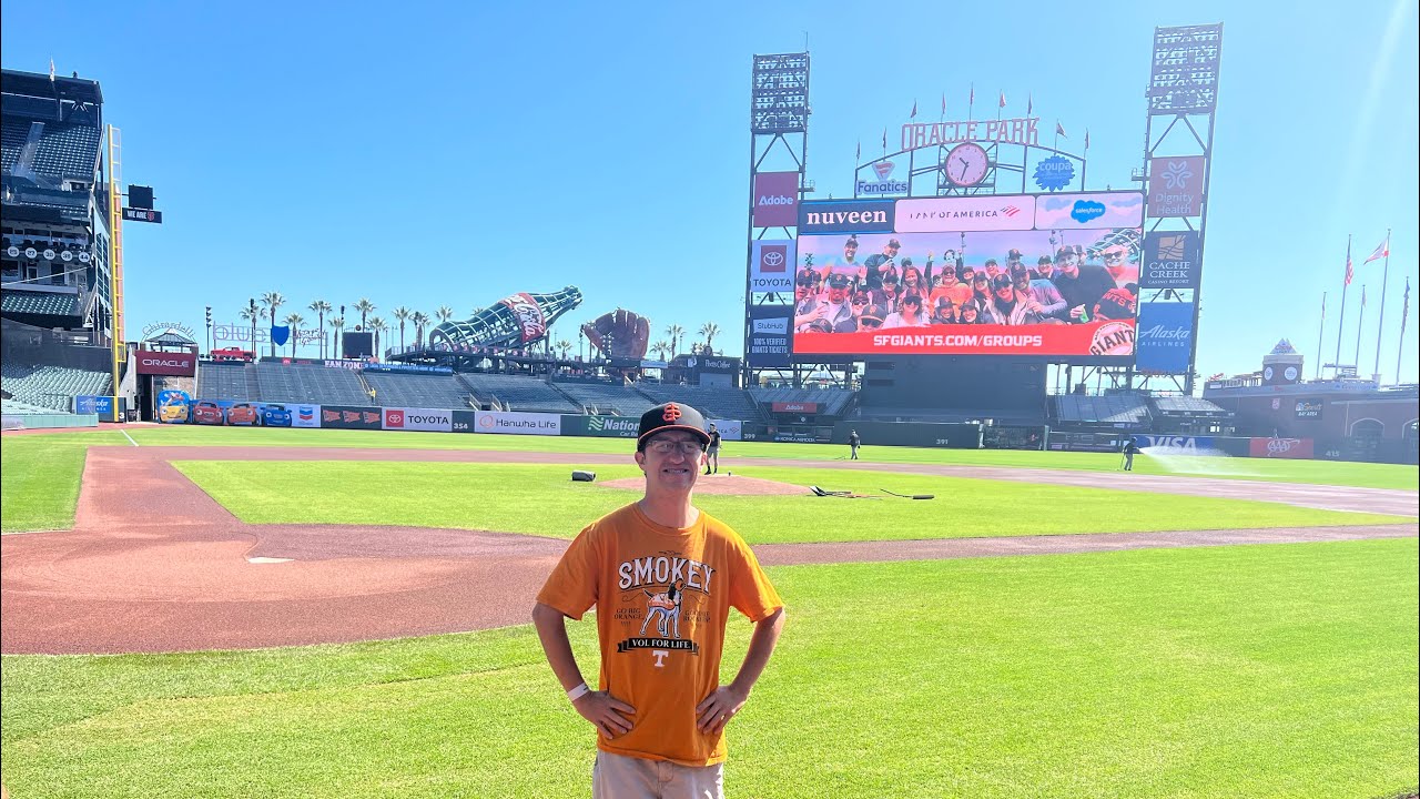 Oracle Park behind the scene Tour! (San Francisco Giants)