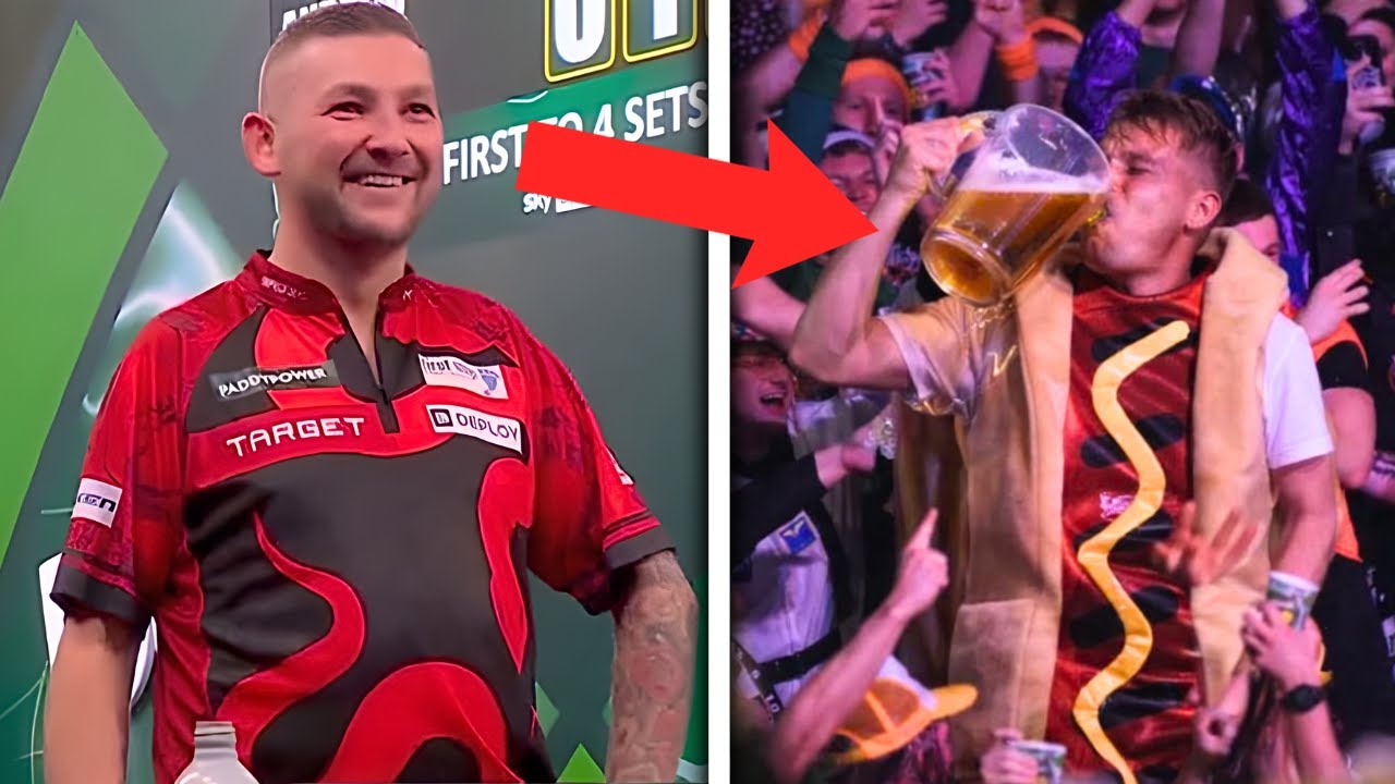 Epic Fan Reactions During Darts Matches