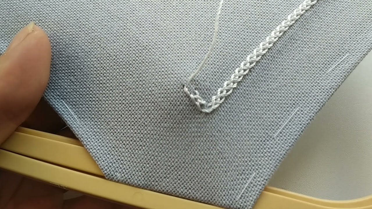 Як виконати кутик ажурним швом| Закріпка нитки|Hand embroidery|