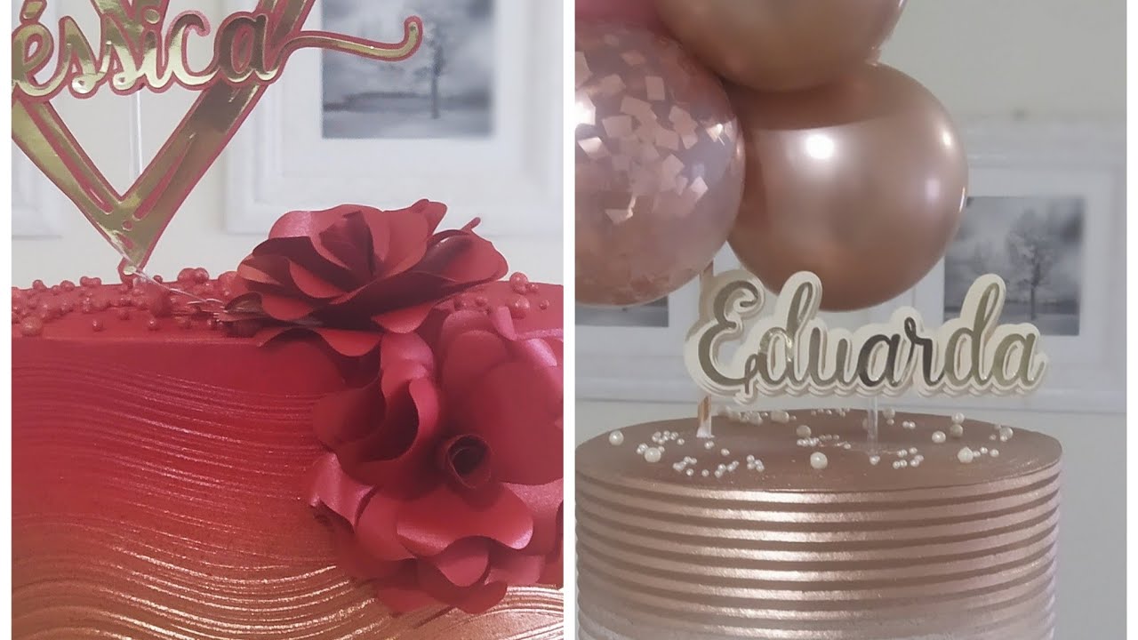 2 Bolinhos em 1 vídeo-Confeitando