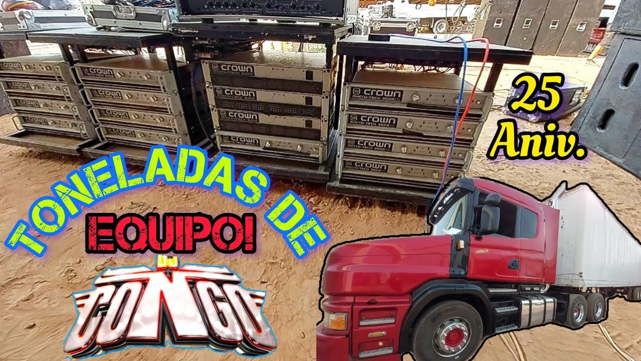 Vino de EUA a celebrar gratis su Aniversario//De 24 hasta 40 Bajos presentaron éstos sonidos!