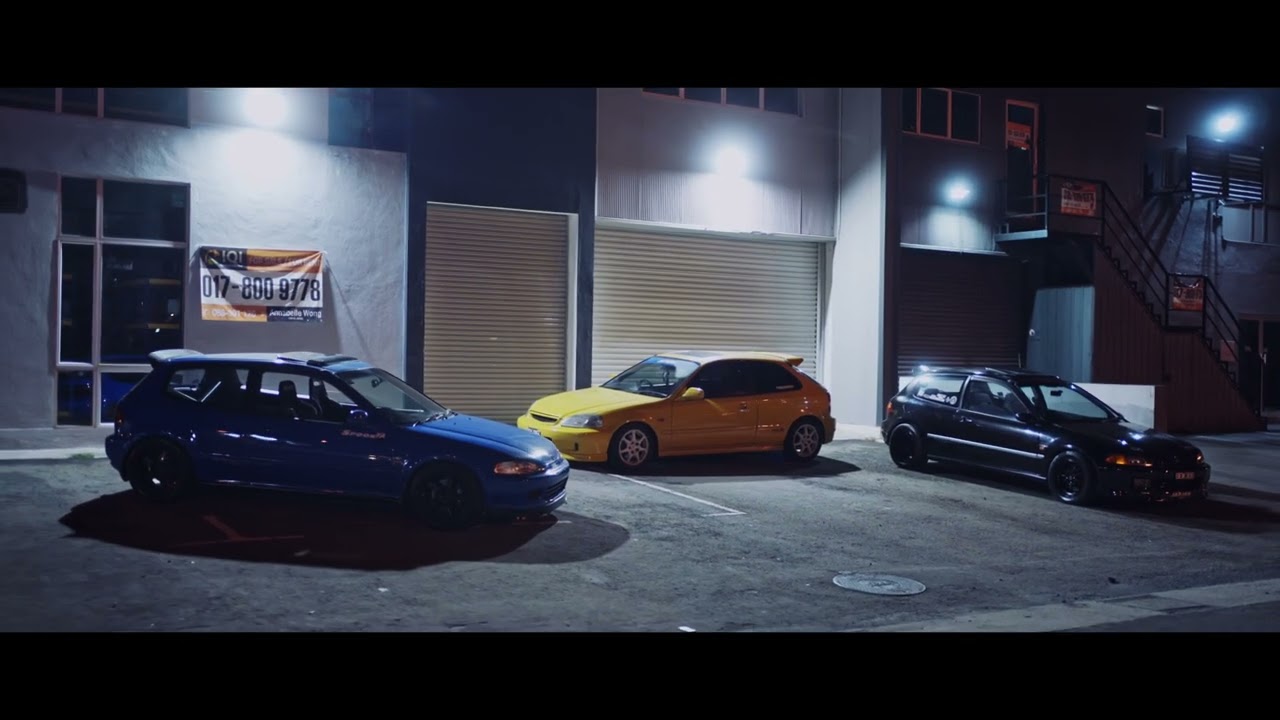 Honda night run | 4K