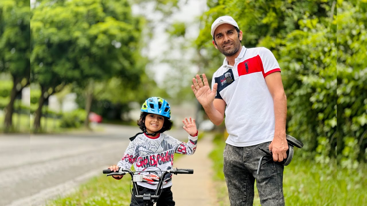 ABDUL RAHMAN’s BRAND NEW BICYCLE  🚲