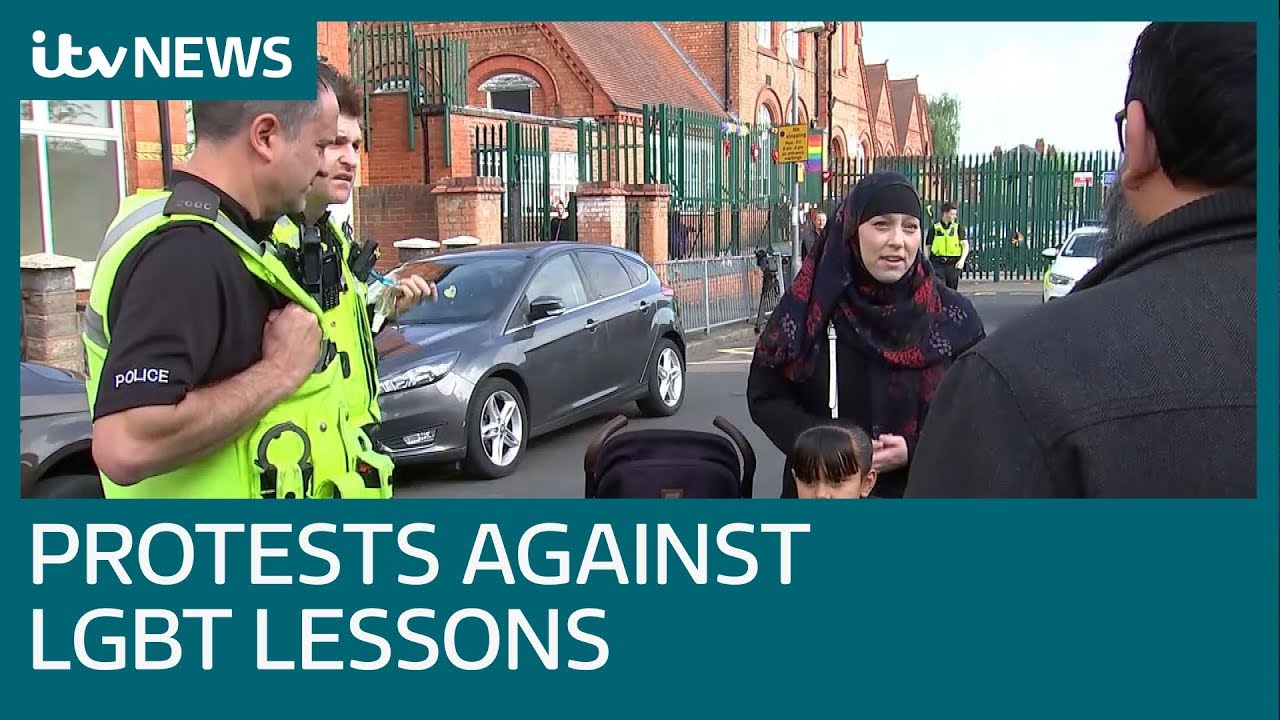 Children taken out of school over lessons about same-sex relationships | ITV News
