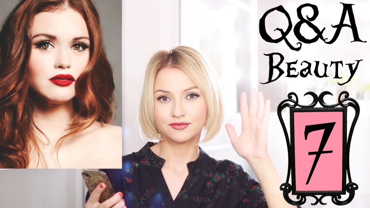 BEAUTY Q&A 7 - GRUNGE MAKEUP, BROWS FOR RED HEADS, FALSE LASHES, YOUTUBE STORY…