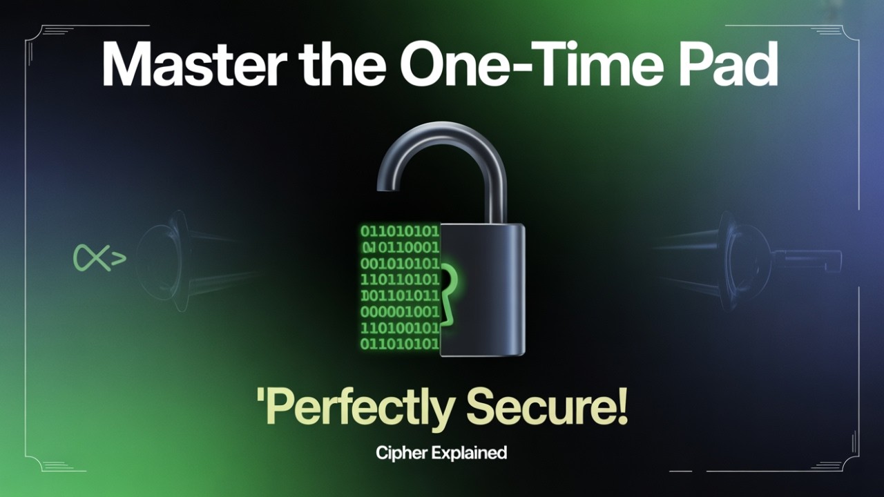 The Cipher No Computer Can Break (Unless You Mess Up…)