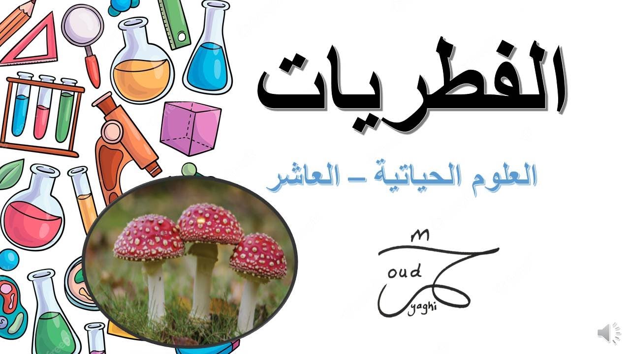 الفطريات العلوم الحياتية للصف العاشر