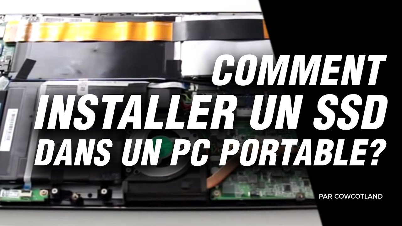 Atelier LDLC : comment installer un SSD dans un PC portable