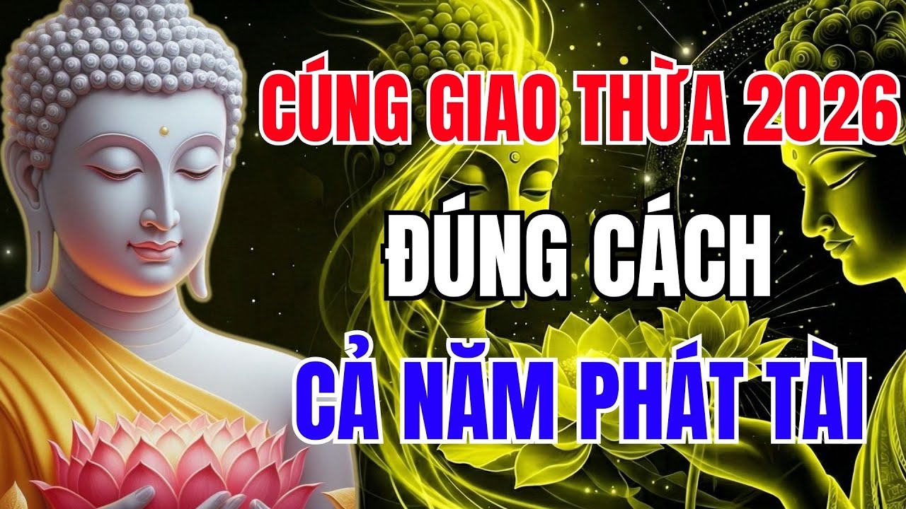 Phật Dạy: Giao Thừa Tết 2026: Cúng Đúng Cách Để Cả Năm May Mắn Phát Tài | Phật Dạy Mỗi Ngày