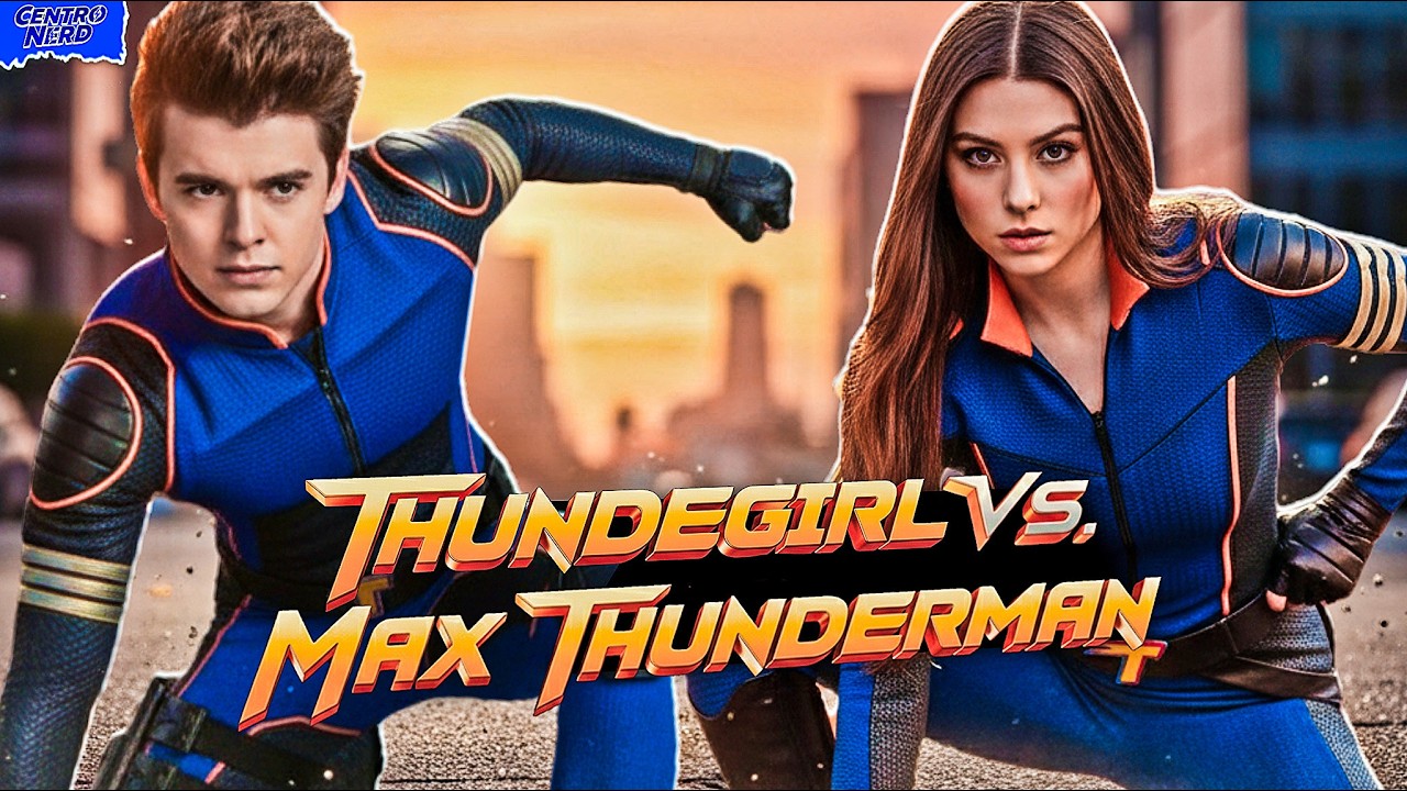 THE THUNDERMANS O FILME 2 - MAX THUNDERMAN VS PHOBE (Thundergirl) | Quem Vai Ganhar?