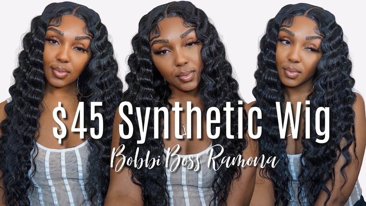 $45 Synthetic Wig Install/Review | Bobbi Boss 