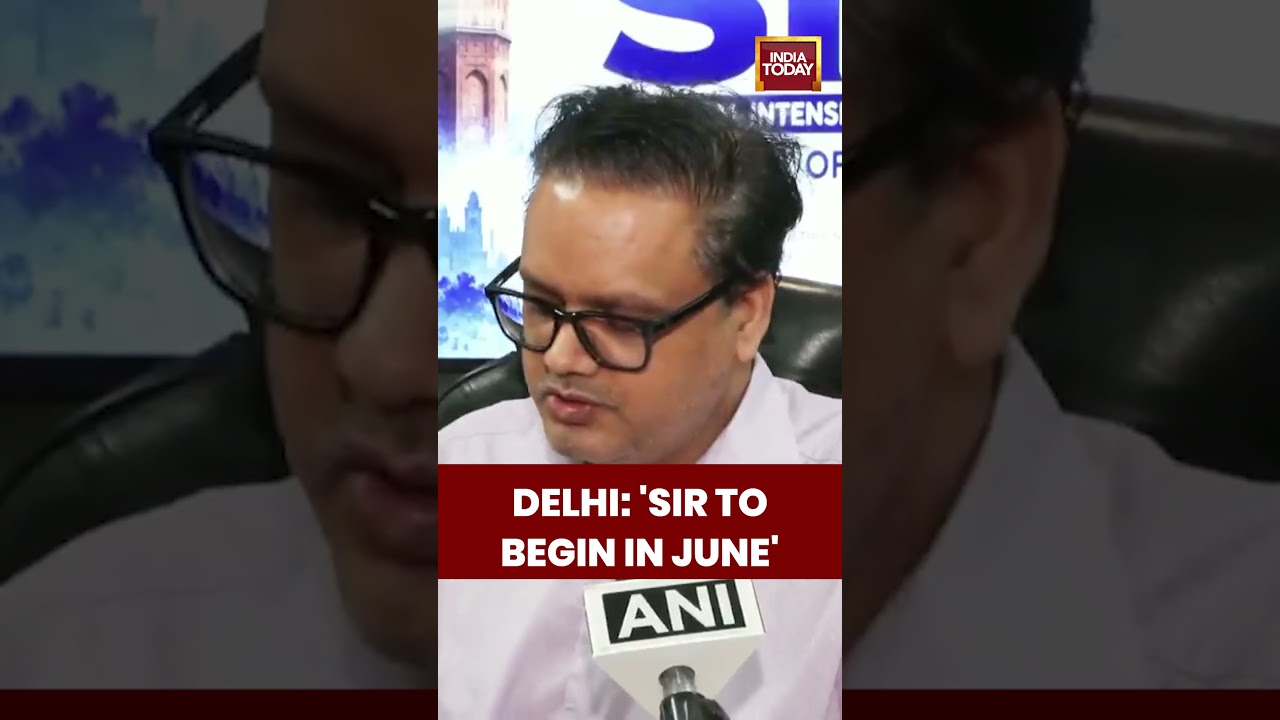 SIR: Delhi CEO Ashok Kumar Explains SIR Process for Voter Roll Revision | SIR News | EC | Voters