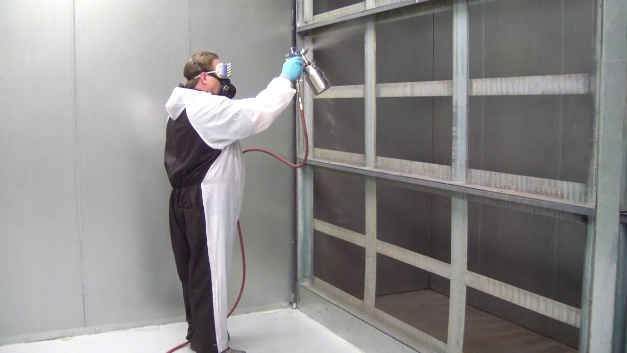 Carbicote Strippables for Open Spray Booth Walls, Lights and Floor Maintenance - Spray Application