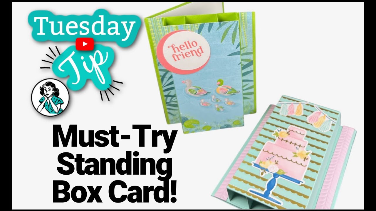 Standing Box Card Design: A 5 Minute Base for Endless Creativity