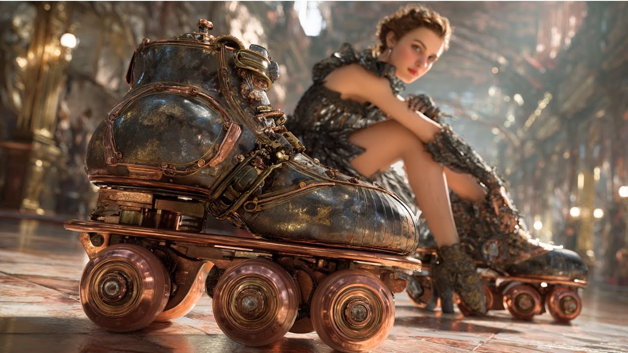 BRASS STREETS ON WHEELS (Part 4 of Series) - Epic Steampunk Roller Skates and Skateboards