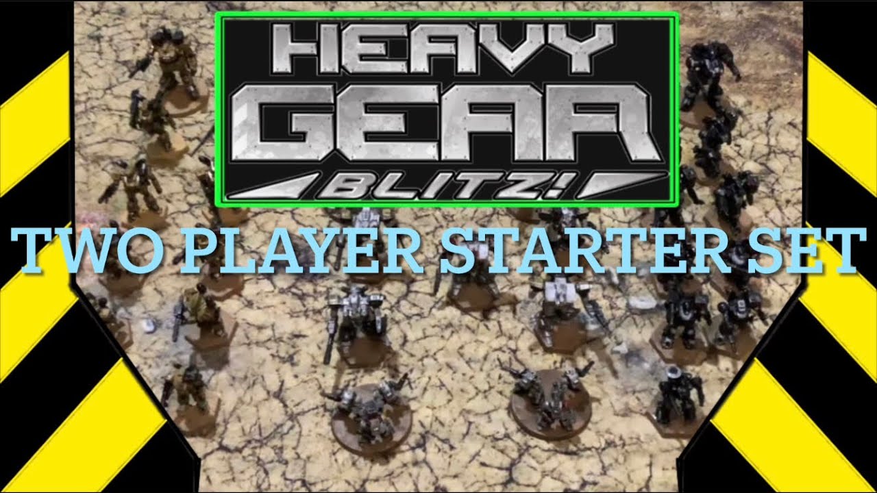 Heavy gear blitz  two player, starter box set