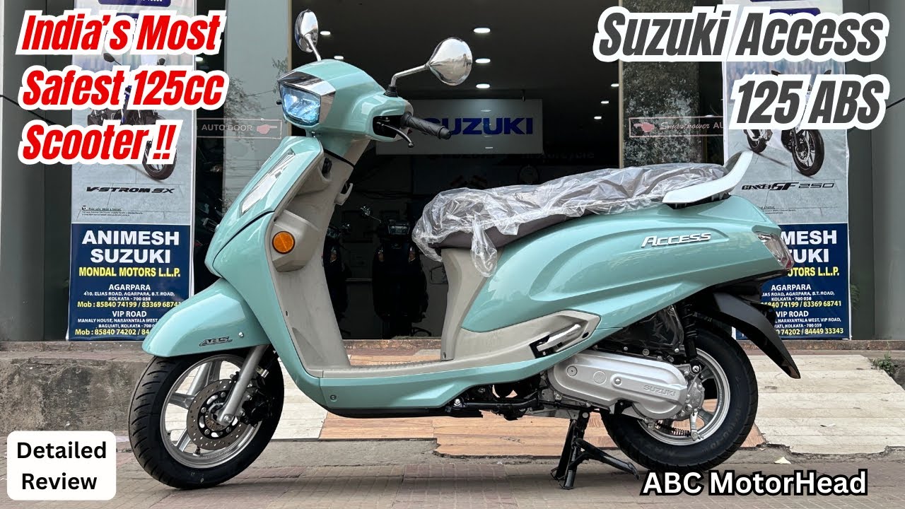 New Suzuki Access 125 ABS Model - Most Detailed Review | On Road Price New updates Features Mileage
