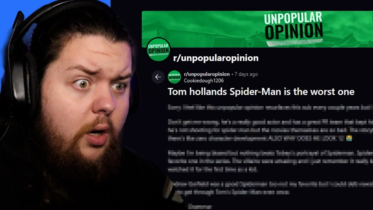 Tom Hollands Spider-Man is the WORST one | r/UnpopularOpinion