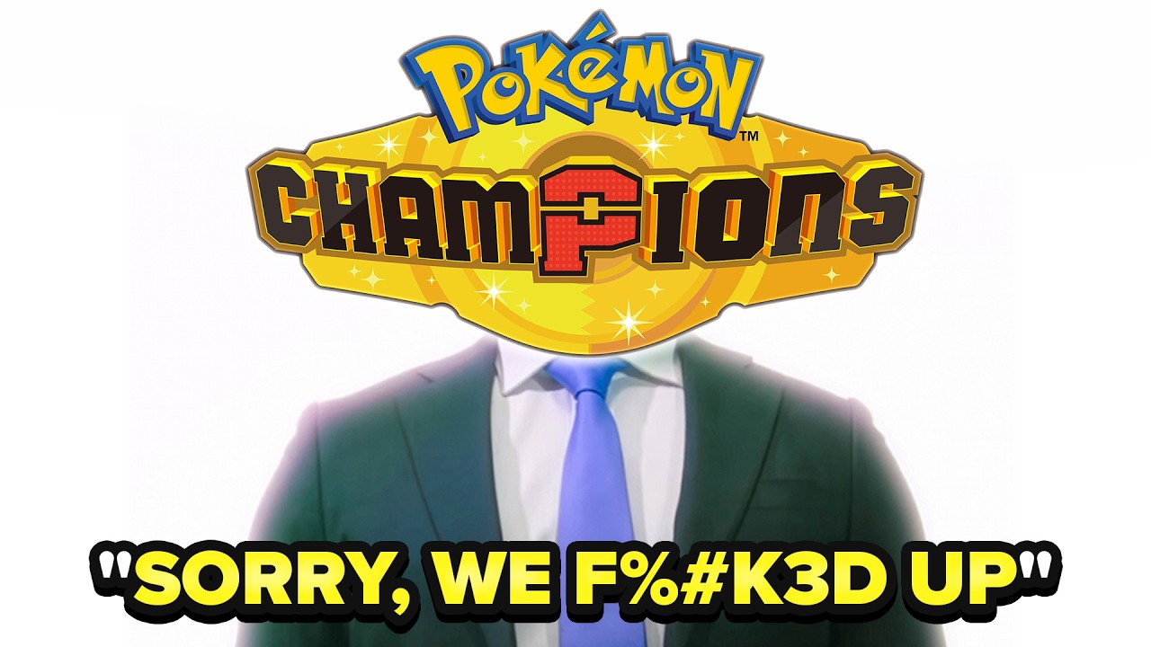 Pokemon Champions приносит извинения...