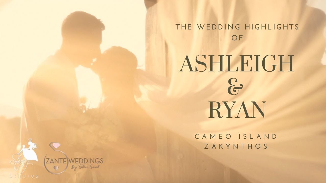 Ashleigh & Ryan's Wedding Highlights #zanteweddings #weddinghighlights #storystudios