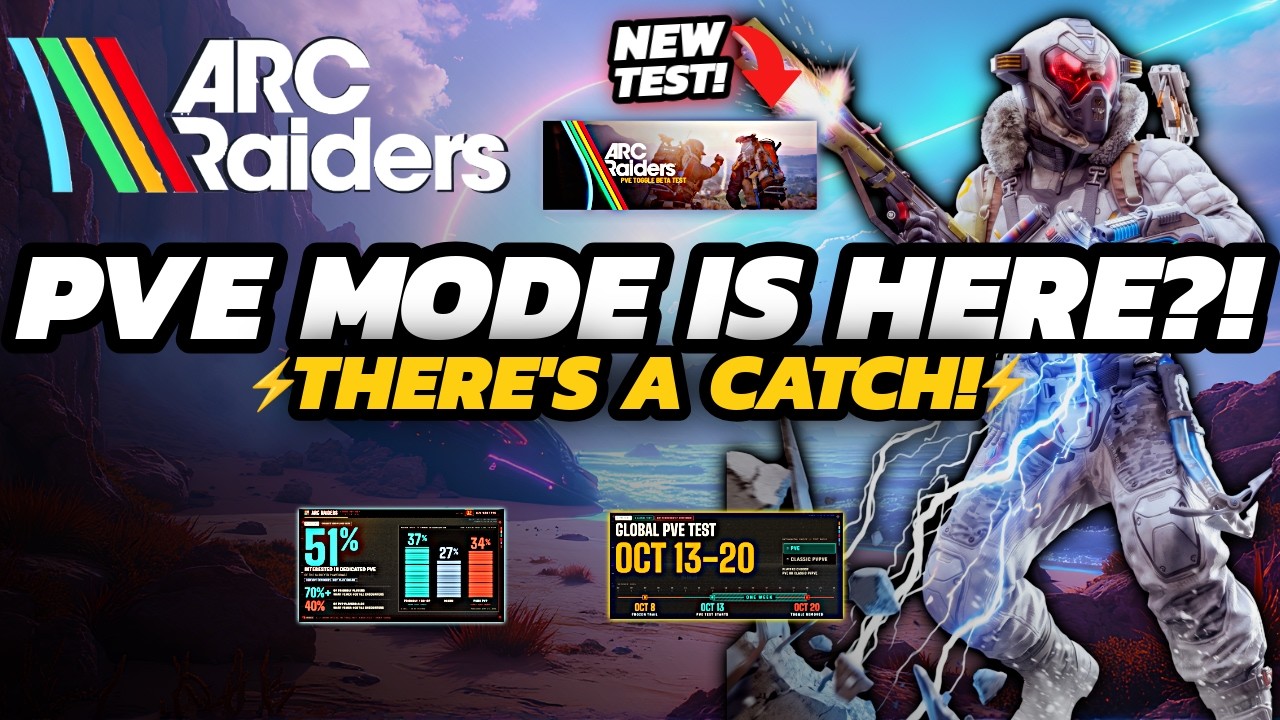 ARC Raiders - PvE Mode TEST Confirmed | Everything Changes October 13