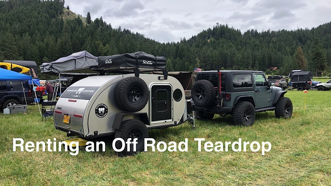 Renting an Off Road Teardrop Trailer in Oregon!