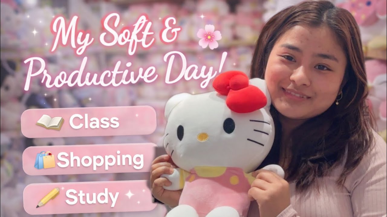 A Realistic Day in My Life Vlog | Class, H&M Shopping with Friends & Night Routine 💗