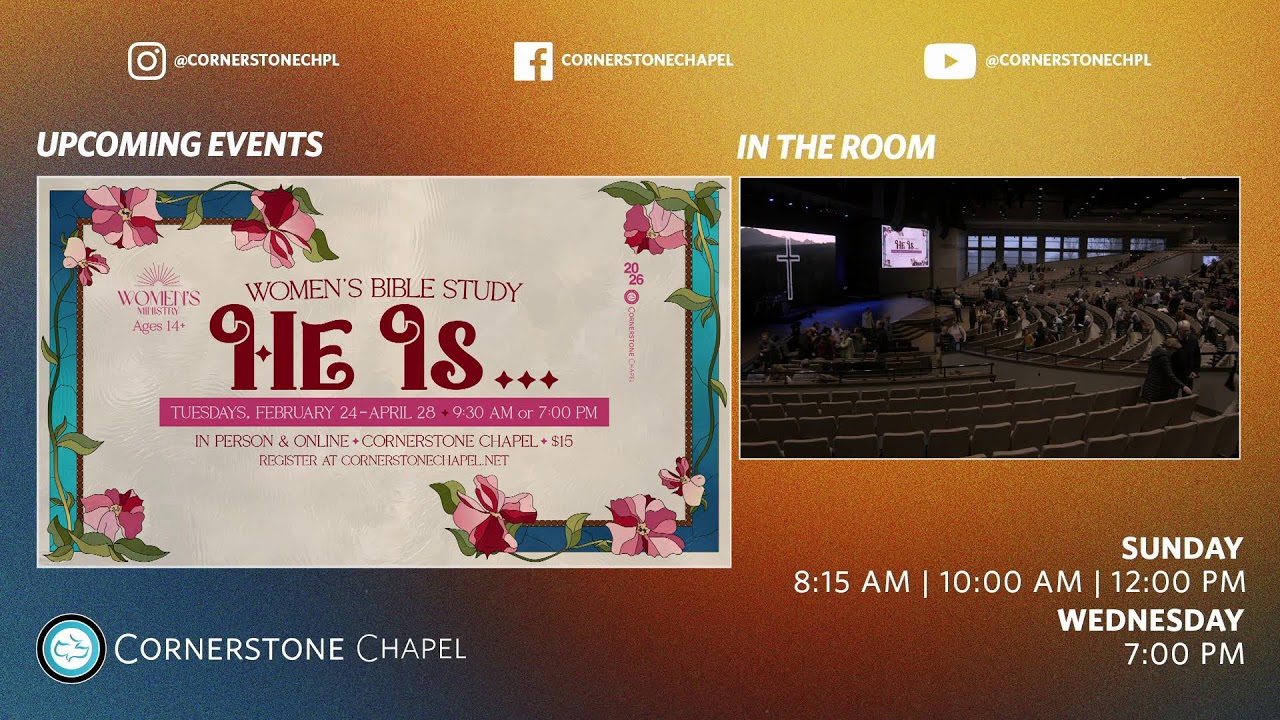 Cornerstone Chapel Leesburg, Va  |  8:15 AM Service
