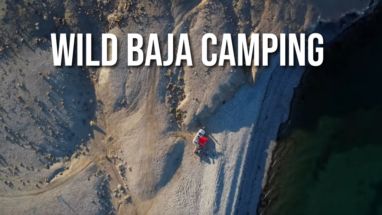 Beach Camping in Baja California Mexico - Fishing, Scorpions, Crazy Winds & More