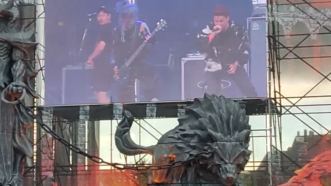 Crossfaith live at Resurrection fest, Spain 2/Jul/2022