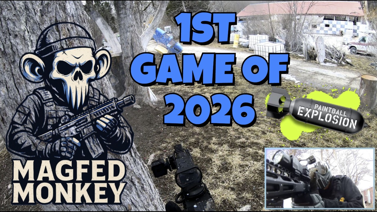 Paintball Explosion || first game of 2026 || Zombie land
