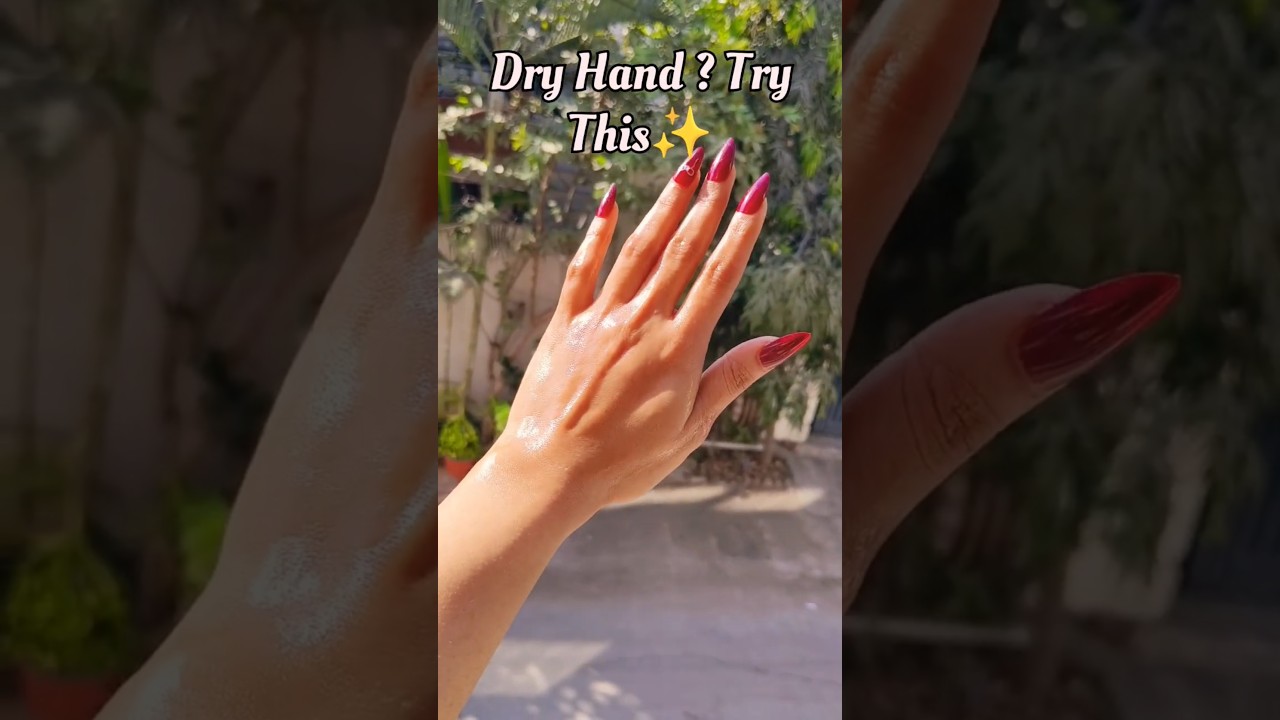 Rough Hands? Try This Hand Care Hack ✅ 