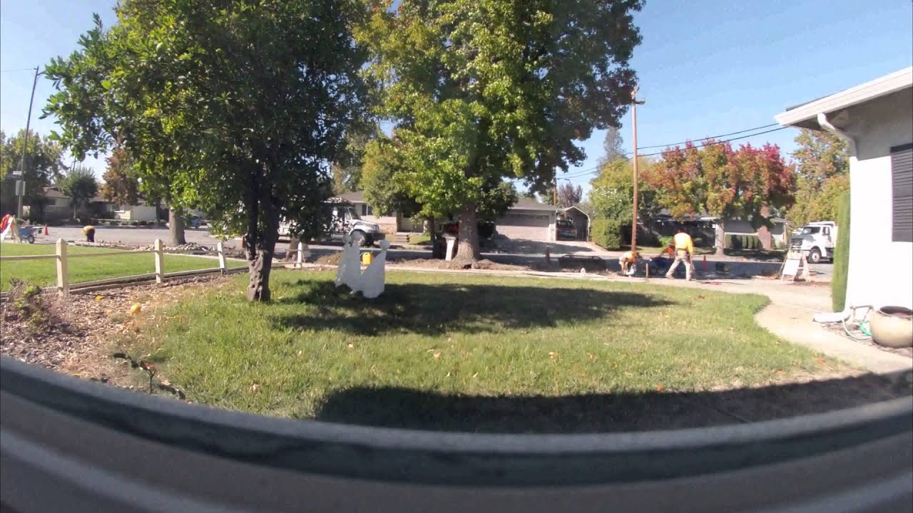Sidewalk tearout by Valley Concrete