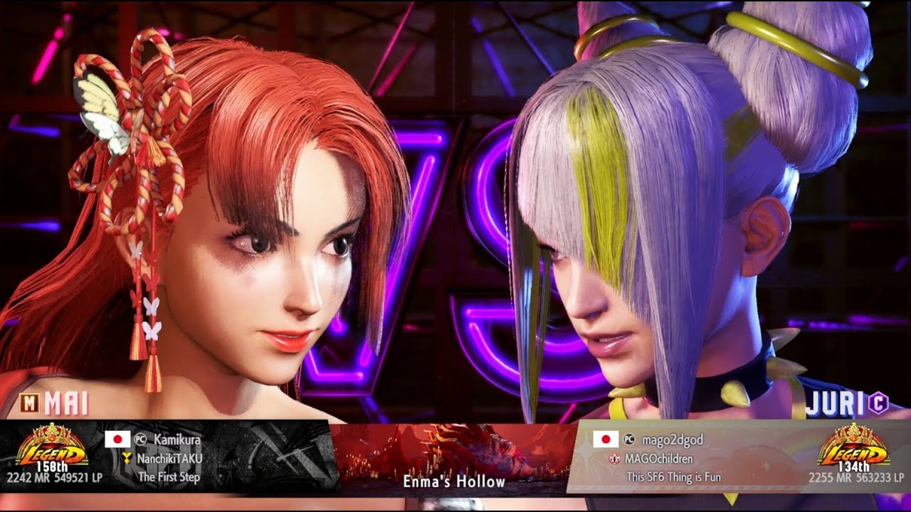 MAI ⚡️ KAMIKURA VS MAGO ⚡️ JURI | STREET FIGHTER 6