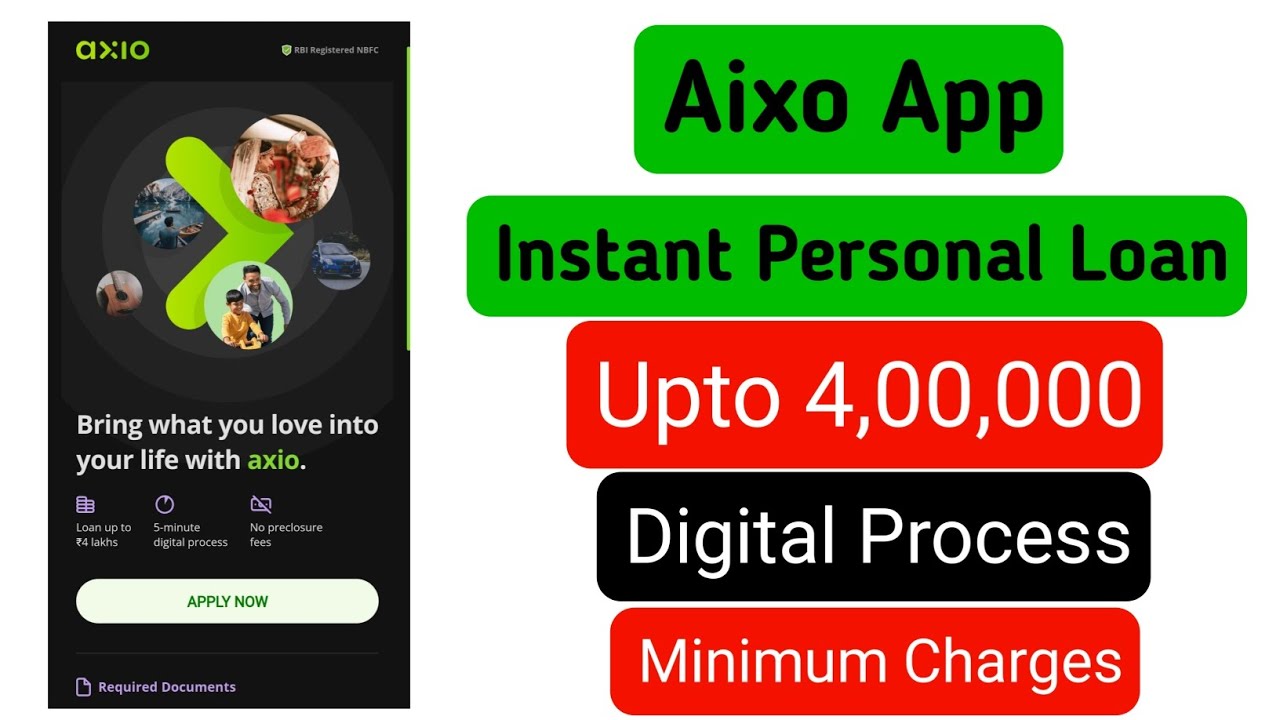 Axio Personal loan offers | Axio Personal Loan 