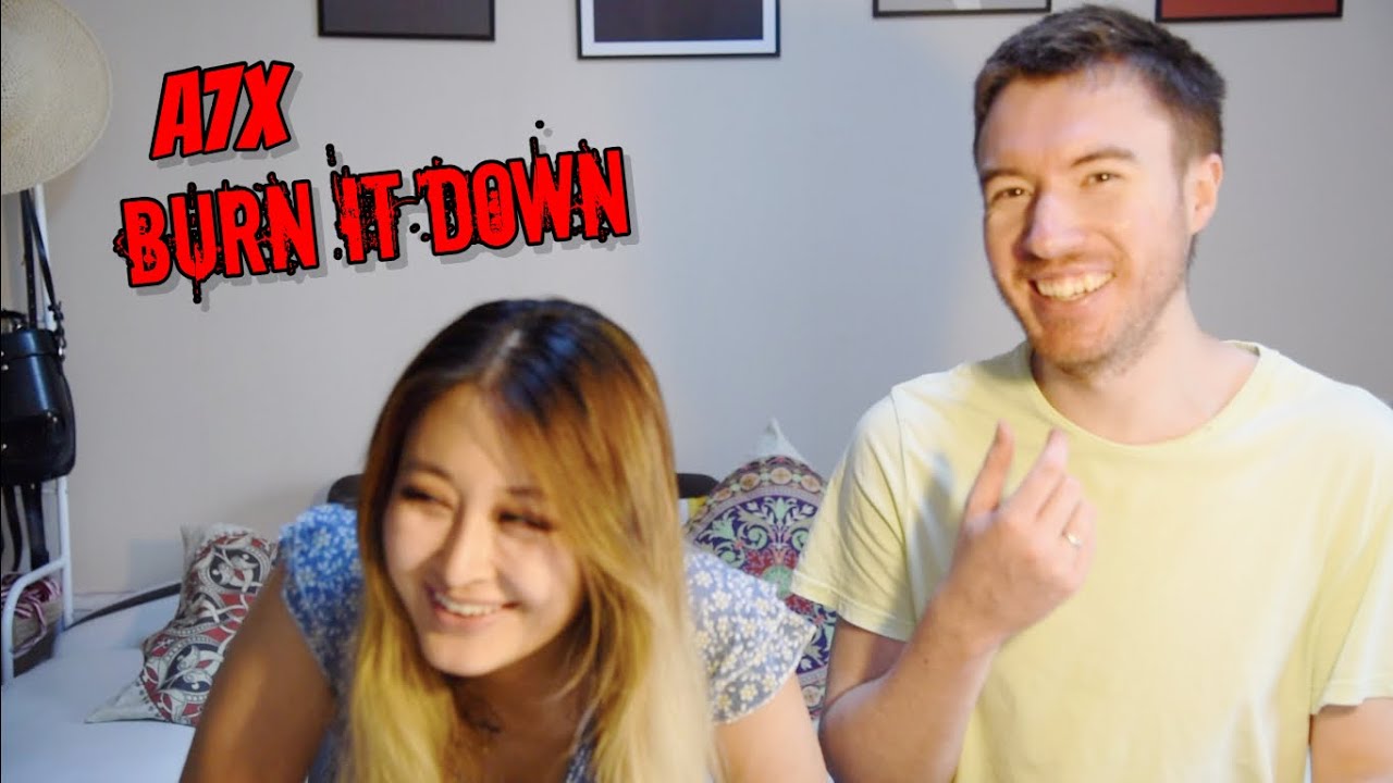 AVENGED SEVENFOLD - BURN IT DOWN **COUPLE REACTION** (PATREON REQUEST)