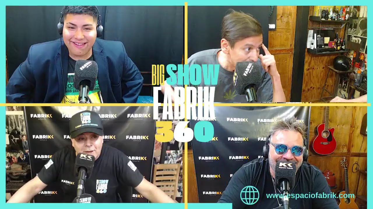 Big Show Fabrik 360 - Elvis GTS, El Farolito, Agustino Ramirez - Espacio Fabrik -14- 03 -26