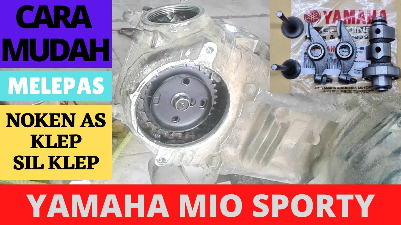 CARA MELEPAS NOKEN AS KLEP DAN SIL KLEP MIO