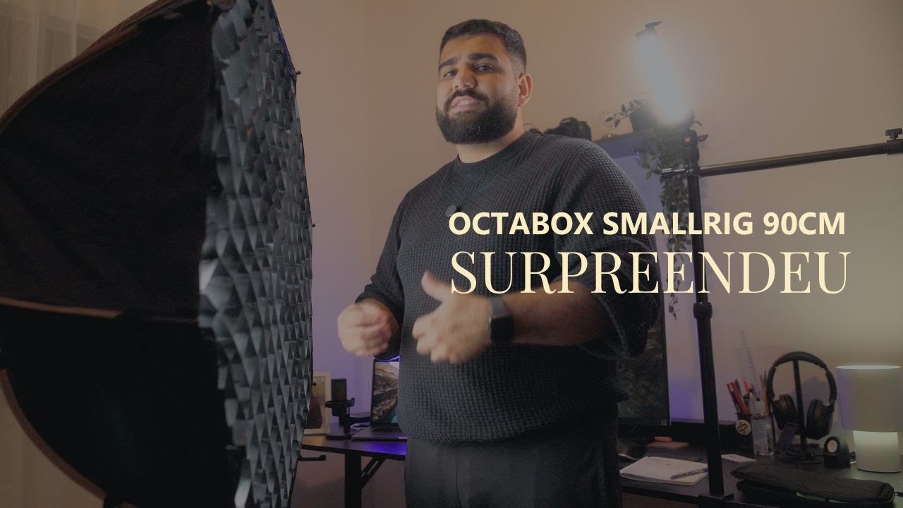 O Octabox Que Mudou o Meu Setup de Iluminação | SmallRig LA-090