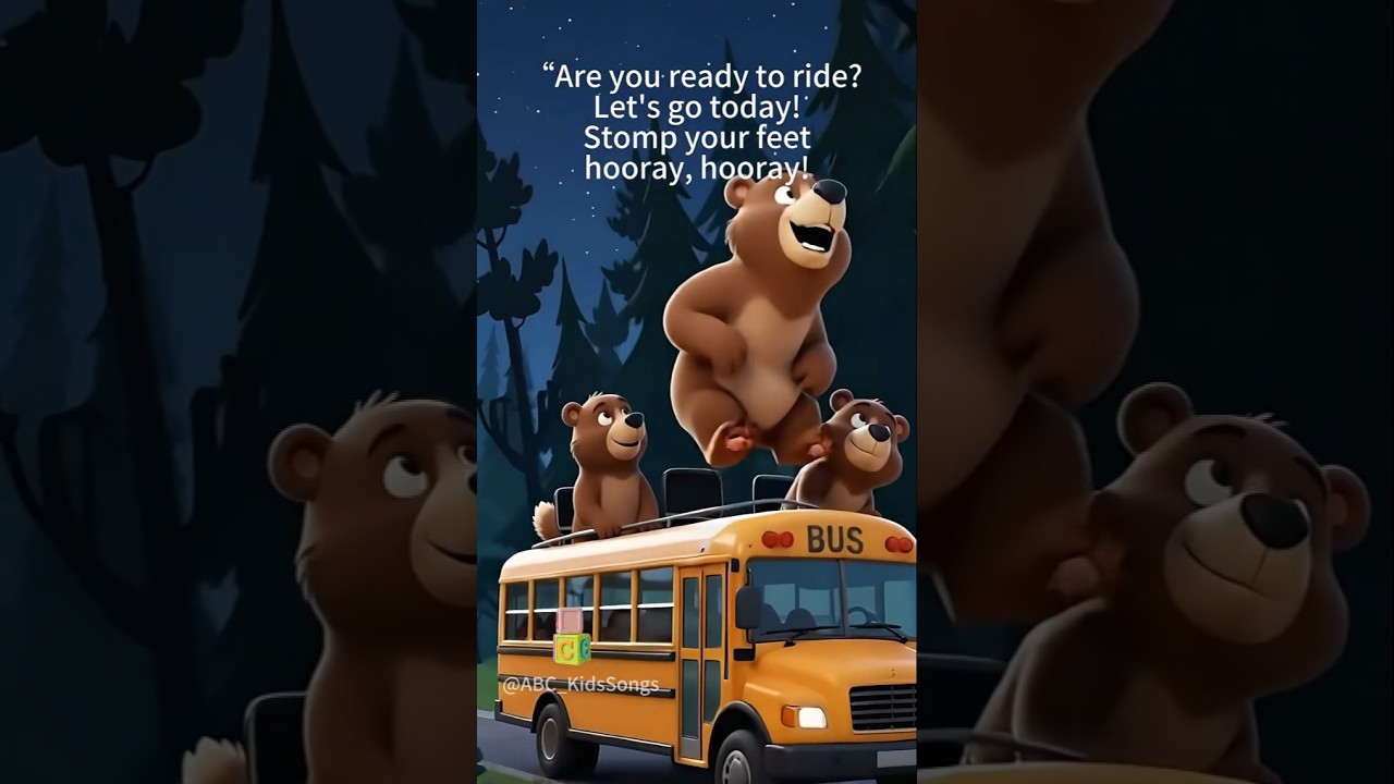 Safari Animals on the Bus! 🚌🦁 Wheels On The Bus With Animals | Animal Song | @ABC_KidsSongs 