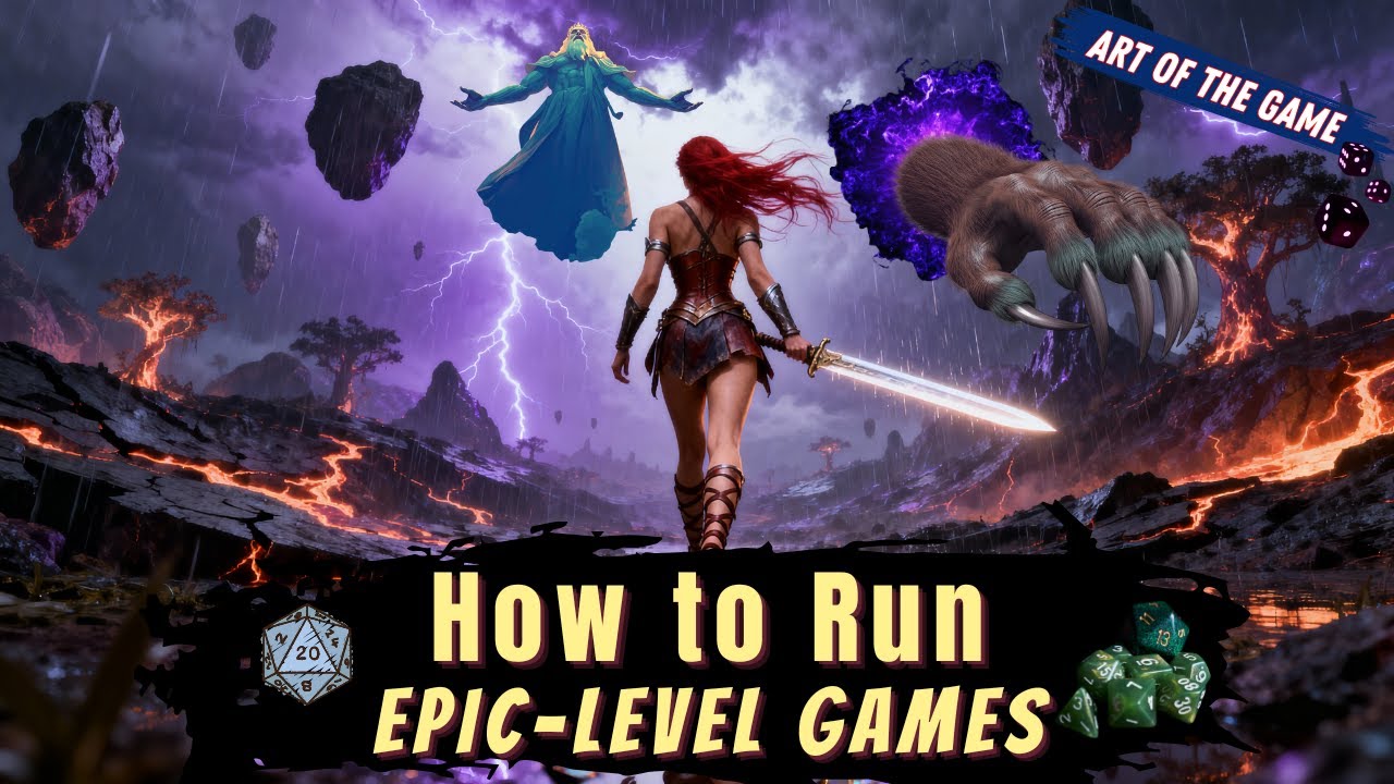 How to Run High-Level D&D Games and Beyond | GM Tips | Art of the Game