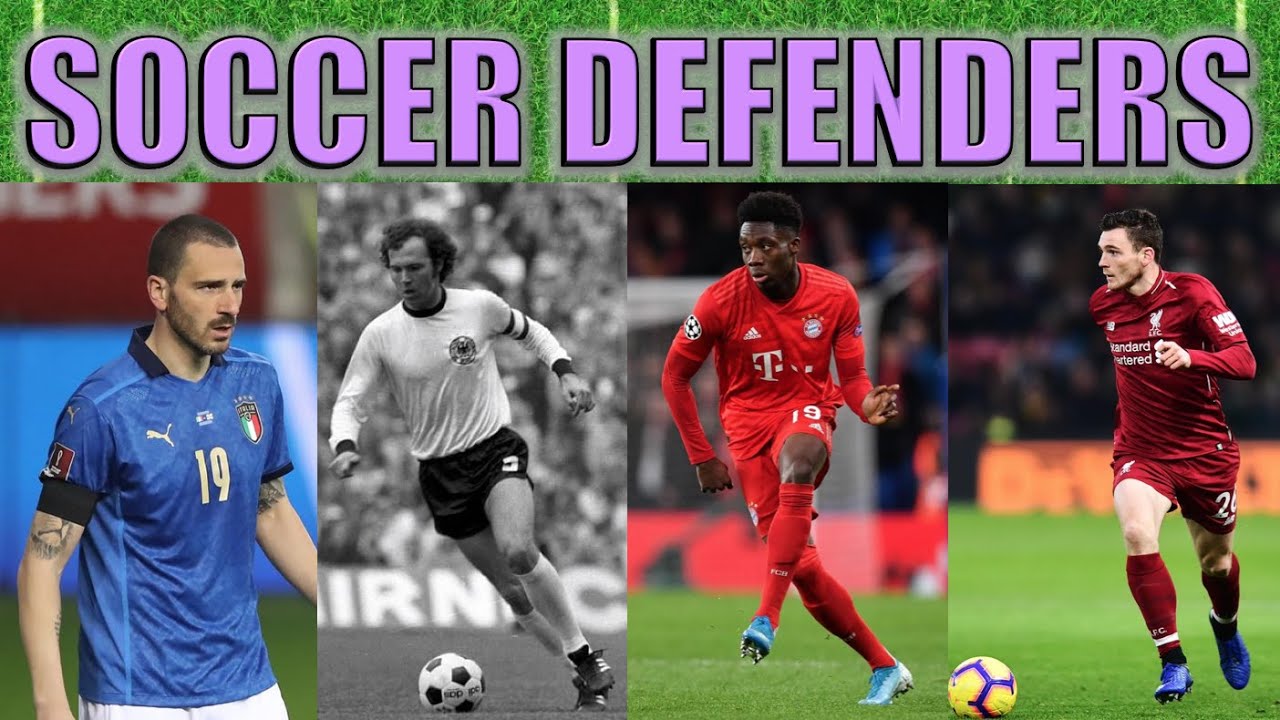 4 Types of Defenders in Soccer