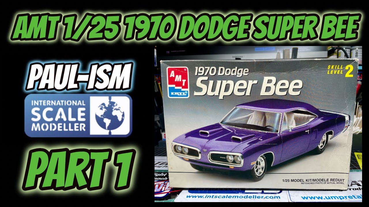 Часть 1 — Видеосборка Dodge Super Bee 1970 года в масштабе 1/25
